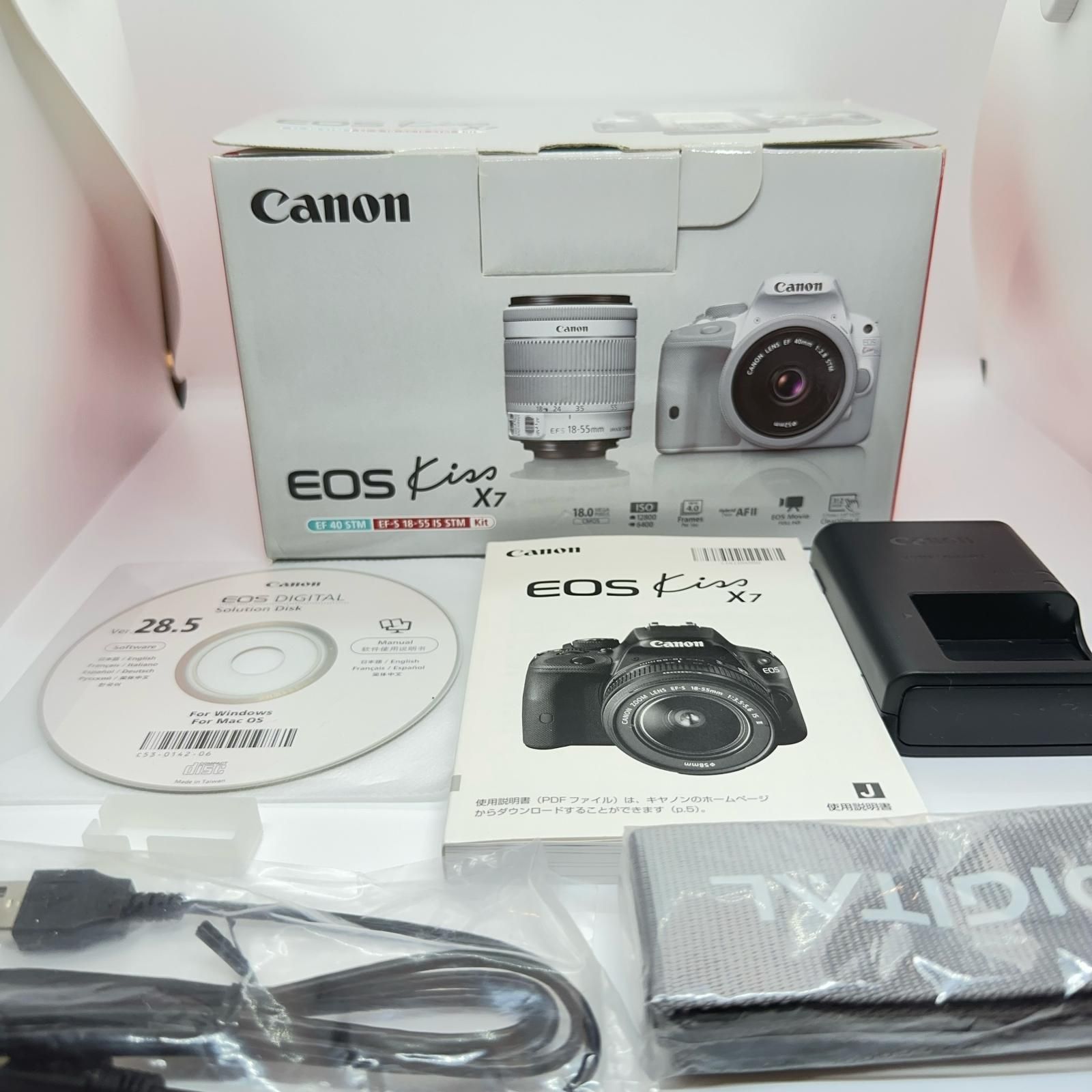 全額返金保証】【最速発送】 デジタル一眼 EOS Kiss X7 ボディ