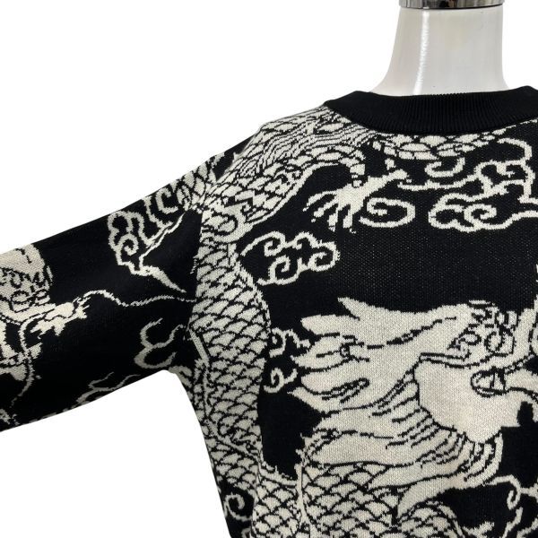 □ ヴィヴィアンタム Vivienne Tam ニットセーター トップス 長袖