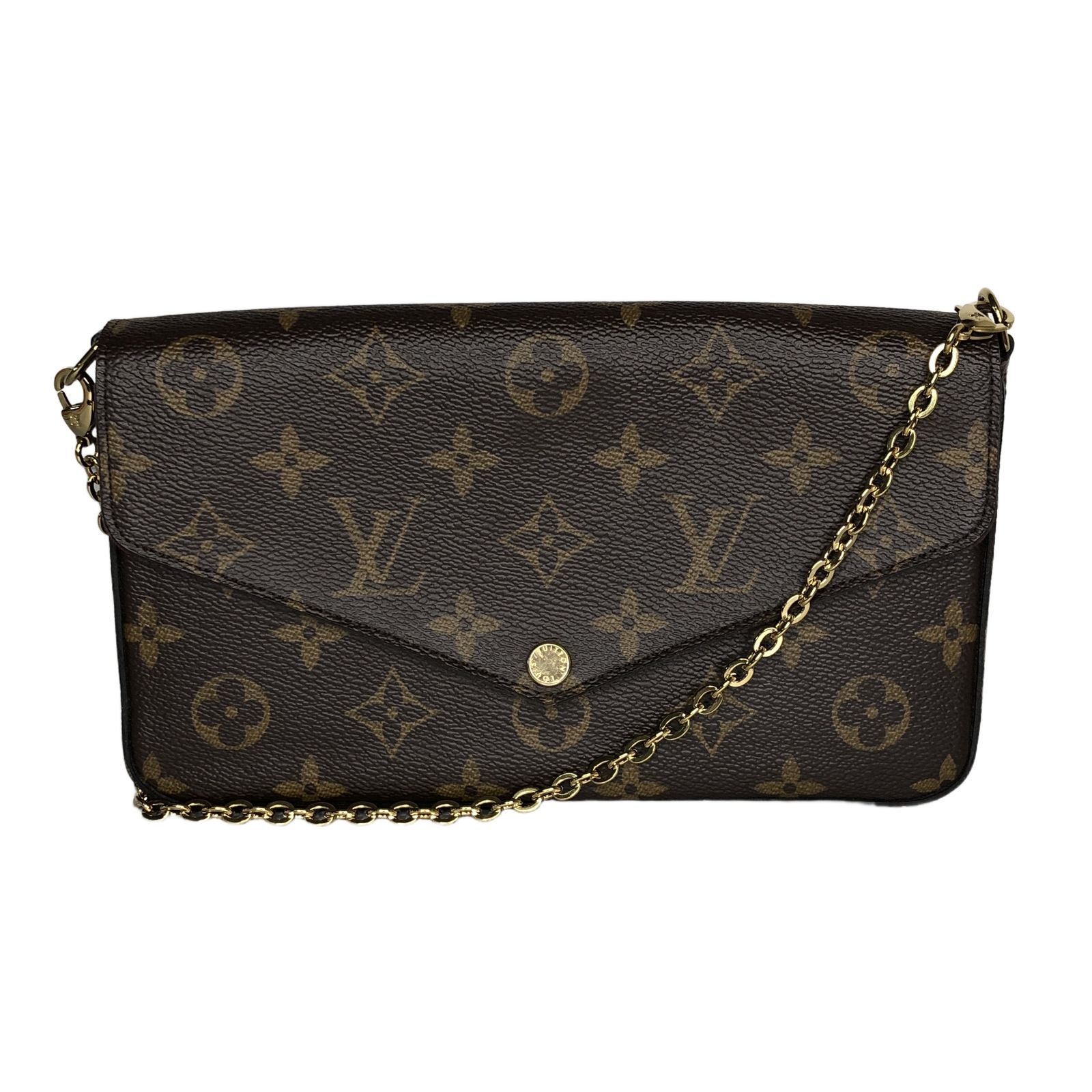 LOUIS VUITTON ルイヴィトン ポシェット フェリシー モノグラム ショルダーバッグ M61276 レディース 中古 T11411989
