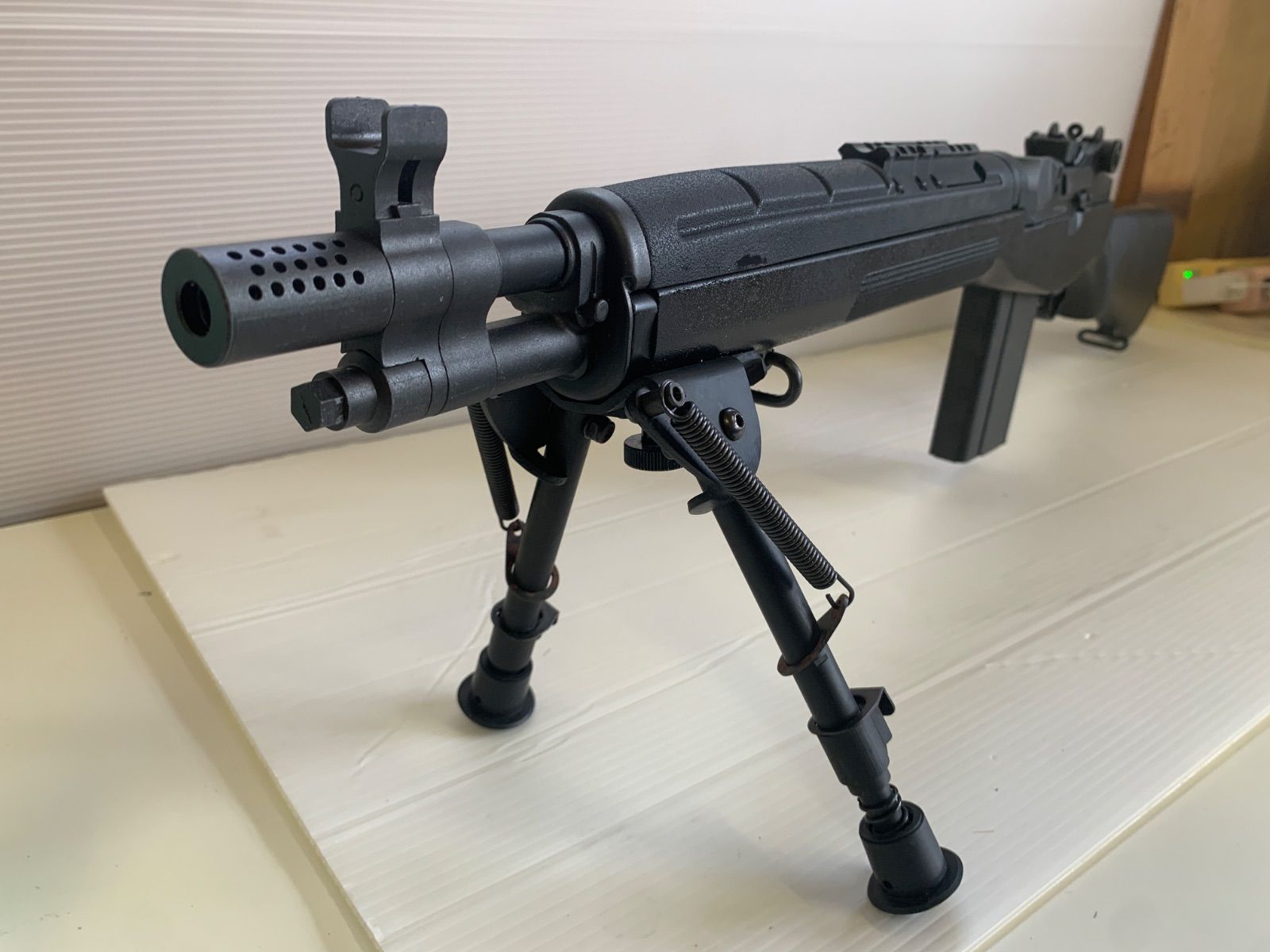 m14　ソーコム　東京マルイ　電動ガン　マガジン　おまけ　ジャンク品 ジャンク】東京マルイ M14 SOCOM スタンダード電動ガン バイポッド
