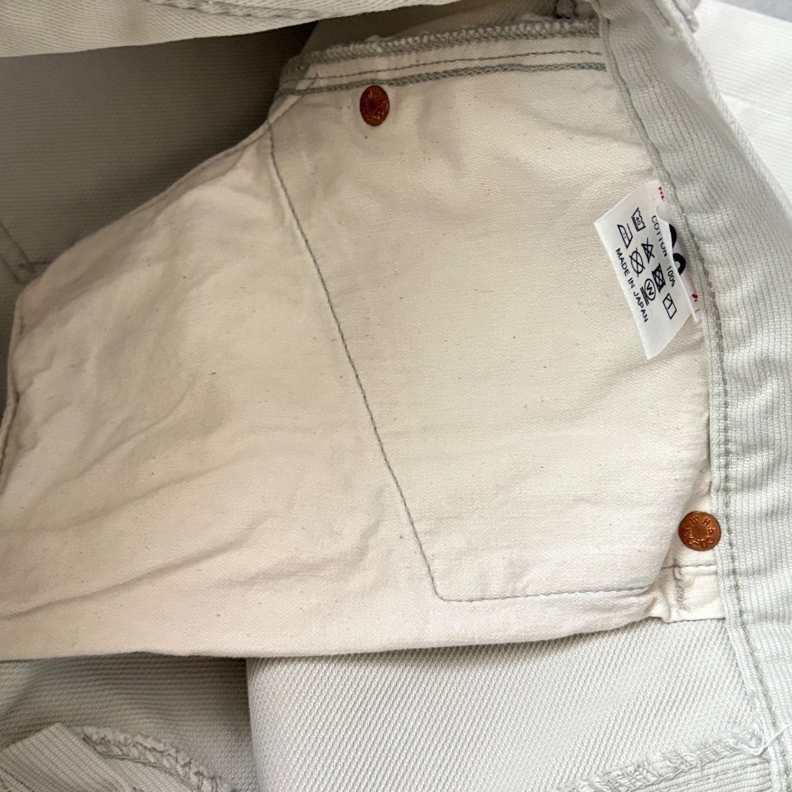 ウエアハウス WAREHOUSE ピケパンツ チノパン ビームスプラス セコハン