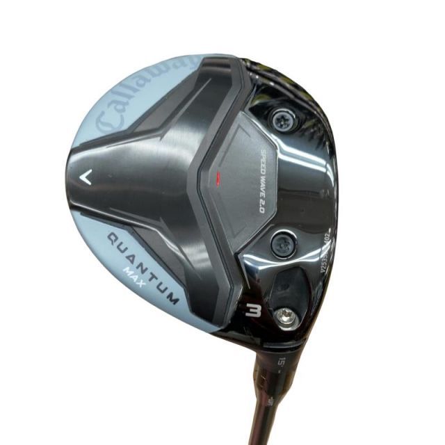 【中古】 キャロウェイ QUANTUM MAX 3W フェアウェイウッド FW TENSEI GRAY for CW 60(QUANTUM FW) (フレックスS) メンズ 男性用 右利き 右用 Cランク ゴルフクラブ