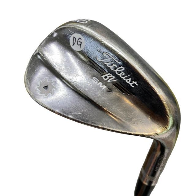 【中古】 タイトリスト VOKEY SPIN MILLED SM7 ブラッシュドスチール 50°/12°F ウェッジ WG Dynamic Gold (フレックスS) メンズ 男性用 右利き 右用 Cランク ゴルフクラブ
