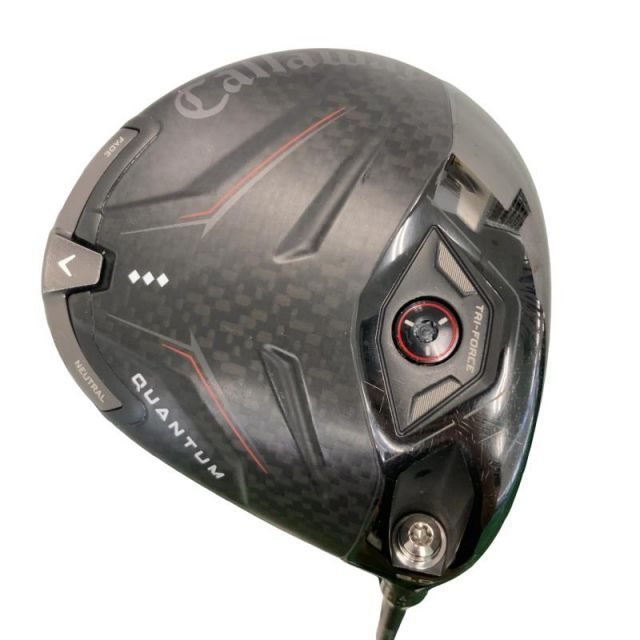 【中古】 キャロウェイ QUANTUM ◆◆◆ 9° ドライバー DR 純正特注シャフト (フレックスS) メンズ 男性用 右利き 右用 Cランク ゴルフクラブ