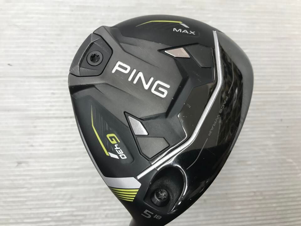 ピン　G430 MAX　18度　TOUR 2.0 CHROME 65　Sフレックス　フェアウェイウッド　中古　ゴルフドゥ！成田美郷台店【最短即日発送】