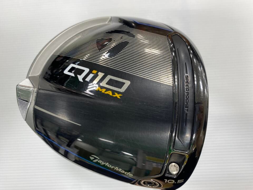 テーラーメイド　Qi10 MAX　10.5度　Diamana BLUE TM50　Sフレックス　ドライバー　中古　ゴルフドゥ！NEXTグローボ蘇我店【最短即日発送】