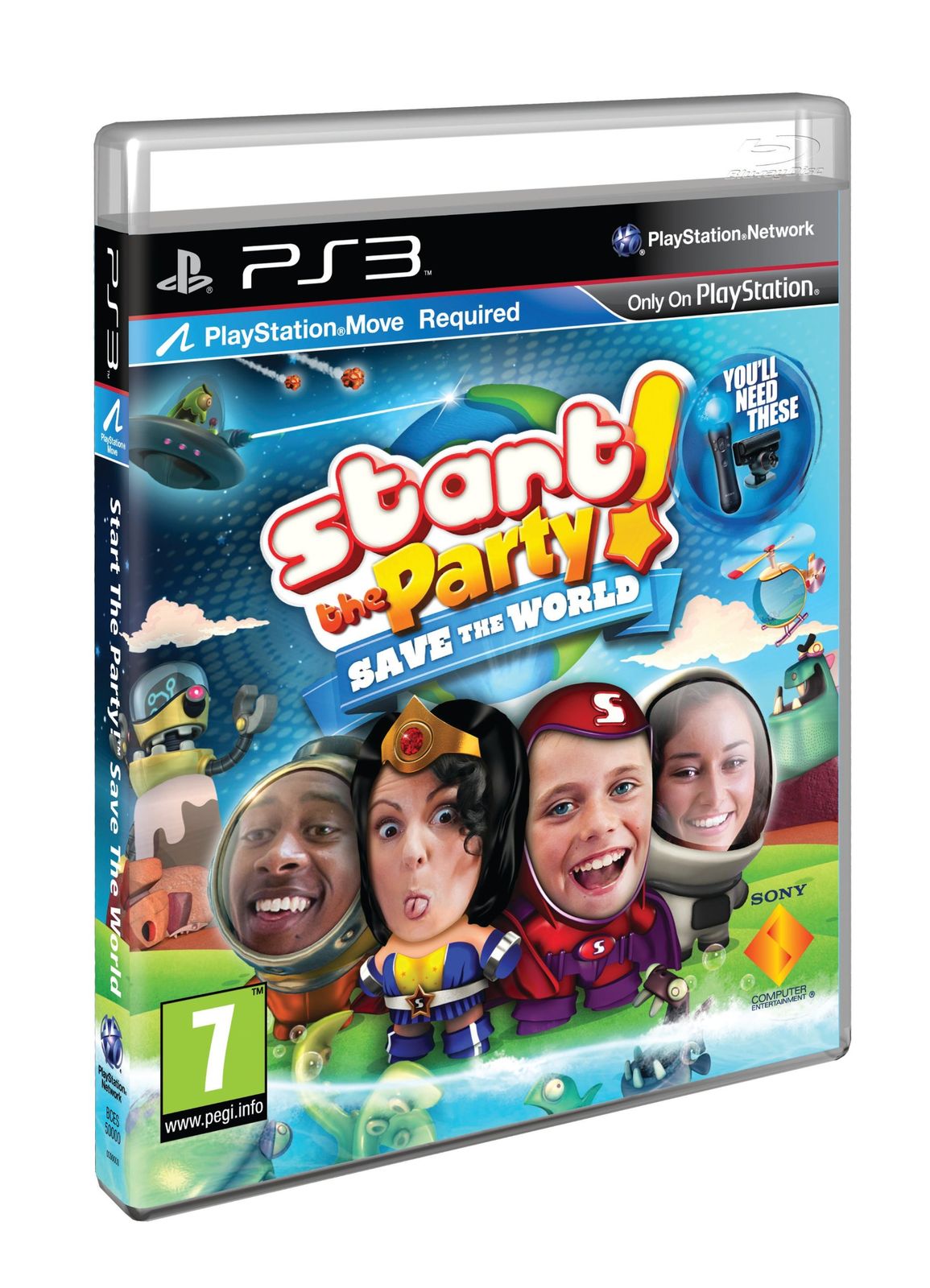 Start the Party! Save the World - Move Required (PS3)(中古品)