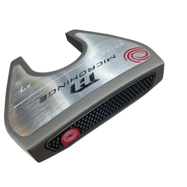 【中古】 オデッセイ MICROHINGE #7 DB 34インチ パター PT スチール (フレックスその他) メンズ 男性用 右利き 右用 Cランク ゴルフクラブ 18,496円