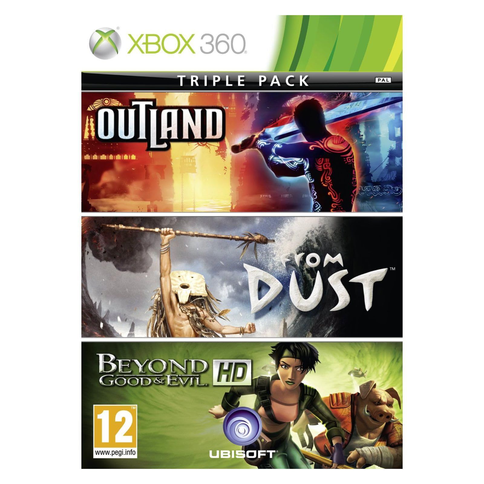 Beyond Good and Evil/Outland/From Dust - Ubisoft Xbox Live Hits Collec(中古品) 11,502円