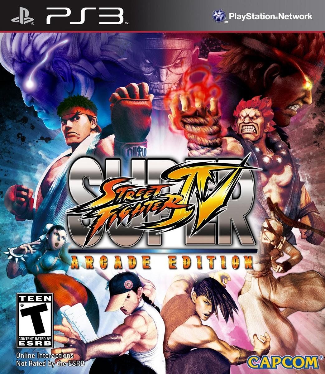Ps3 super street fighter iv : arcade edition (eu)(中古品)
