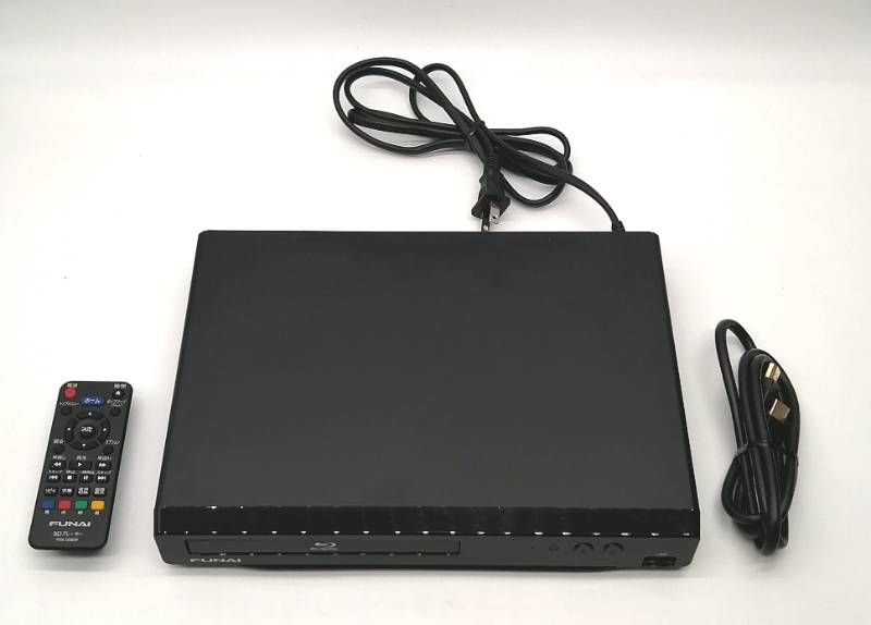 高年式！美品！フナイ ブルーレイプレーヤー/DVD コンパクト FBP-H240 8,648円