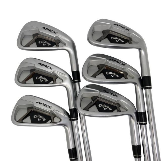 【中古】 キャロウェイ APEX(2021) 6S アイアンセット IR NS PRO MODUS3 TOUR105 (フレックスS) メンズ 男性用 右利き 右用 Cランク ゴルフクラブ