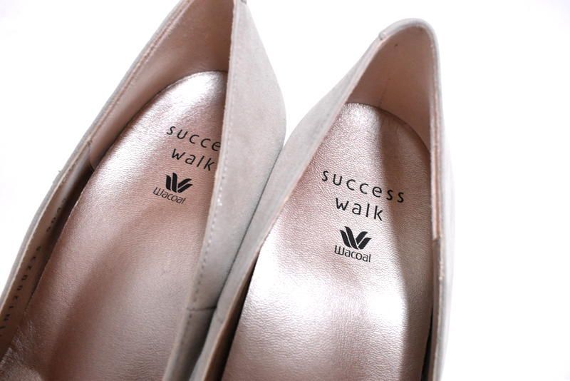 SUCCESS WALK パンプス 23.5/EE/7cm/新品未使用/箱タグ付 新品 SUCCESS WALK サクセスウォーク パンプス 23.5cm D WIN120 BE