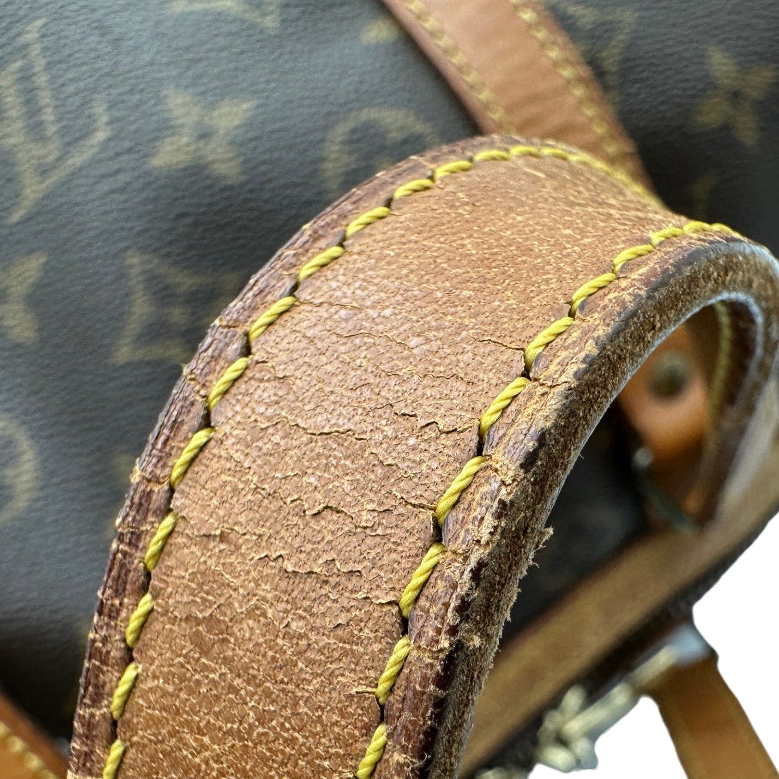 ルイ・ヴィトン LOUIS VUITTON サックスプール35 M41626 ブラウン