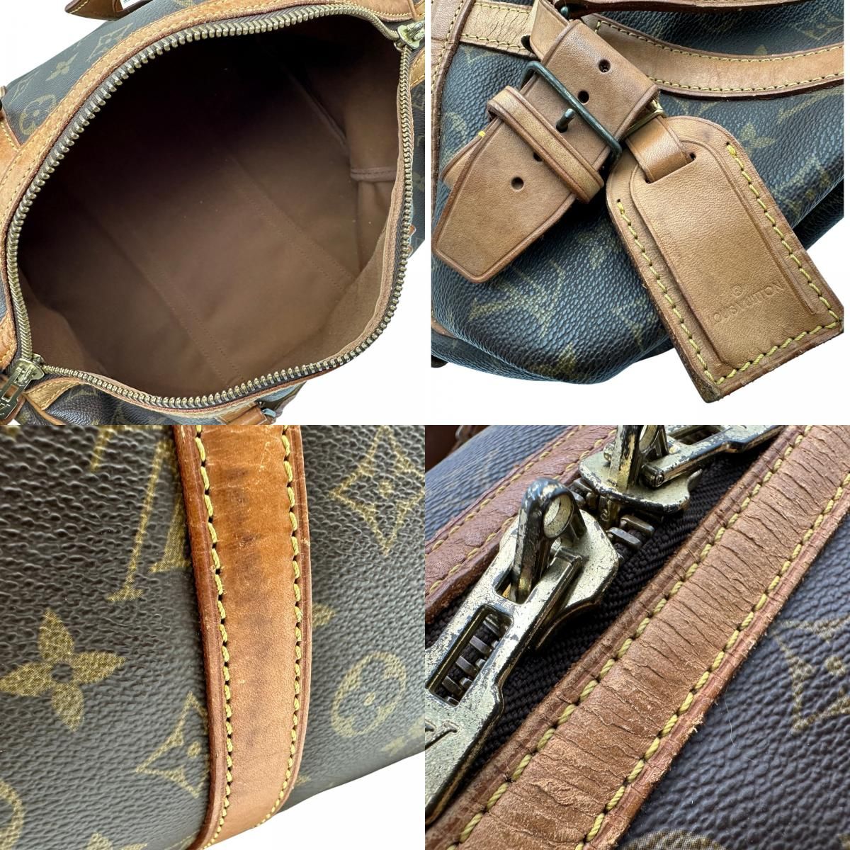 ルイ・ヴィトン LOUIS VUITTON サックスプール35 M41626 ブラウン