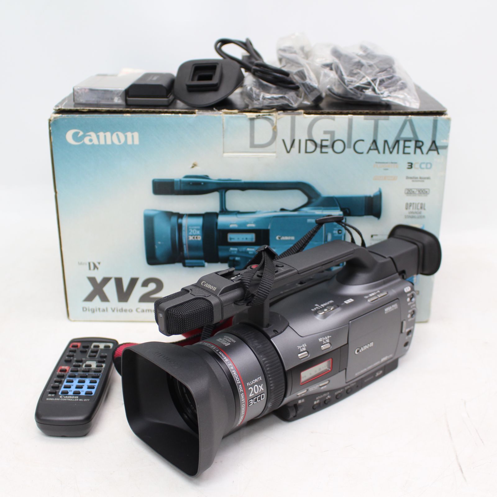 448)Canon DM-XV2 業務用 デジタルビデオカメラ 簡易動作確認済み 9,984円