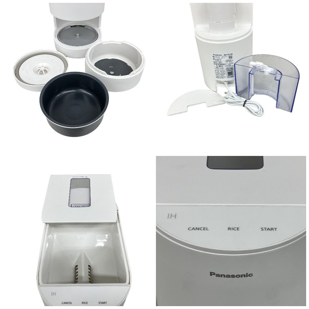 Panasonic SR-AX1自動計量 IH炊飯器 0.36L 2023年製 パナソニック 家電