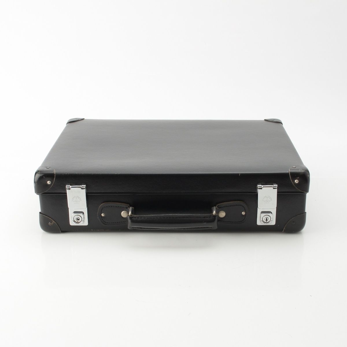 超美品◆30万円◆グローブトロッター【センテナリー】アタッシュケース（黒）／中古 グローブトロッター センテナリー ヴァルカン・ファイバー アタッシェ