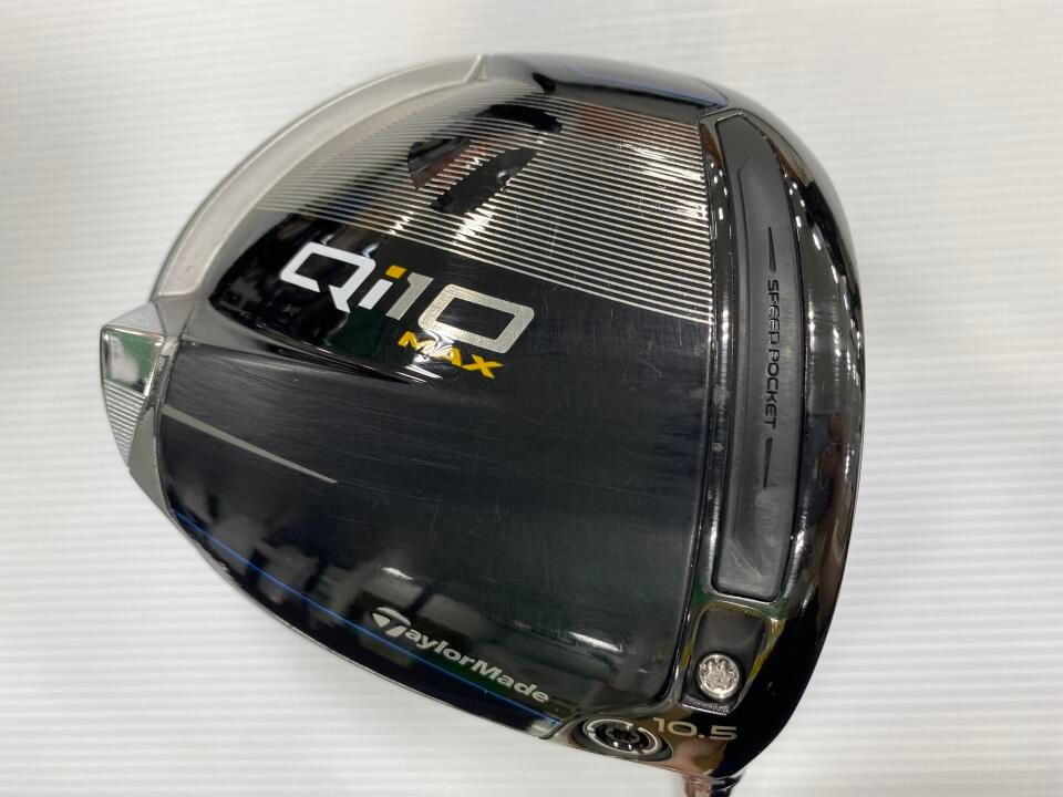テーラーメイド　Qi10 MAX　10.5度　Diamana BLUE TM50　SRフレックス　ドライバー　中古　ゴルフドゥ！NEXTグローボ蘇我店【最短即日発送】