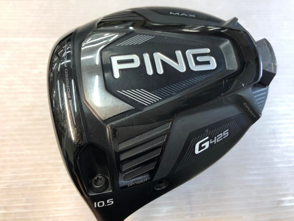 ピン　G425 MAX　10.5度　ディアマナ RF50.　Sフレックス　ドライバー　中古　ゴルフドゥ！NEXT昭島武蔵野店【最短即日発送】