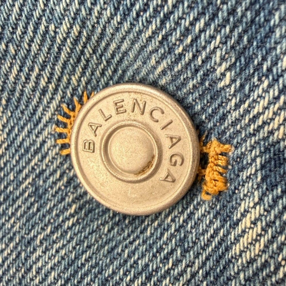 BALENCIAGA 16AW Swing Denim Jacket 再構築 スウィング デニム