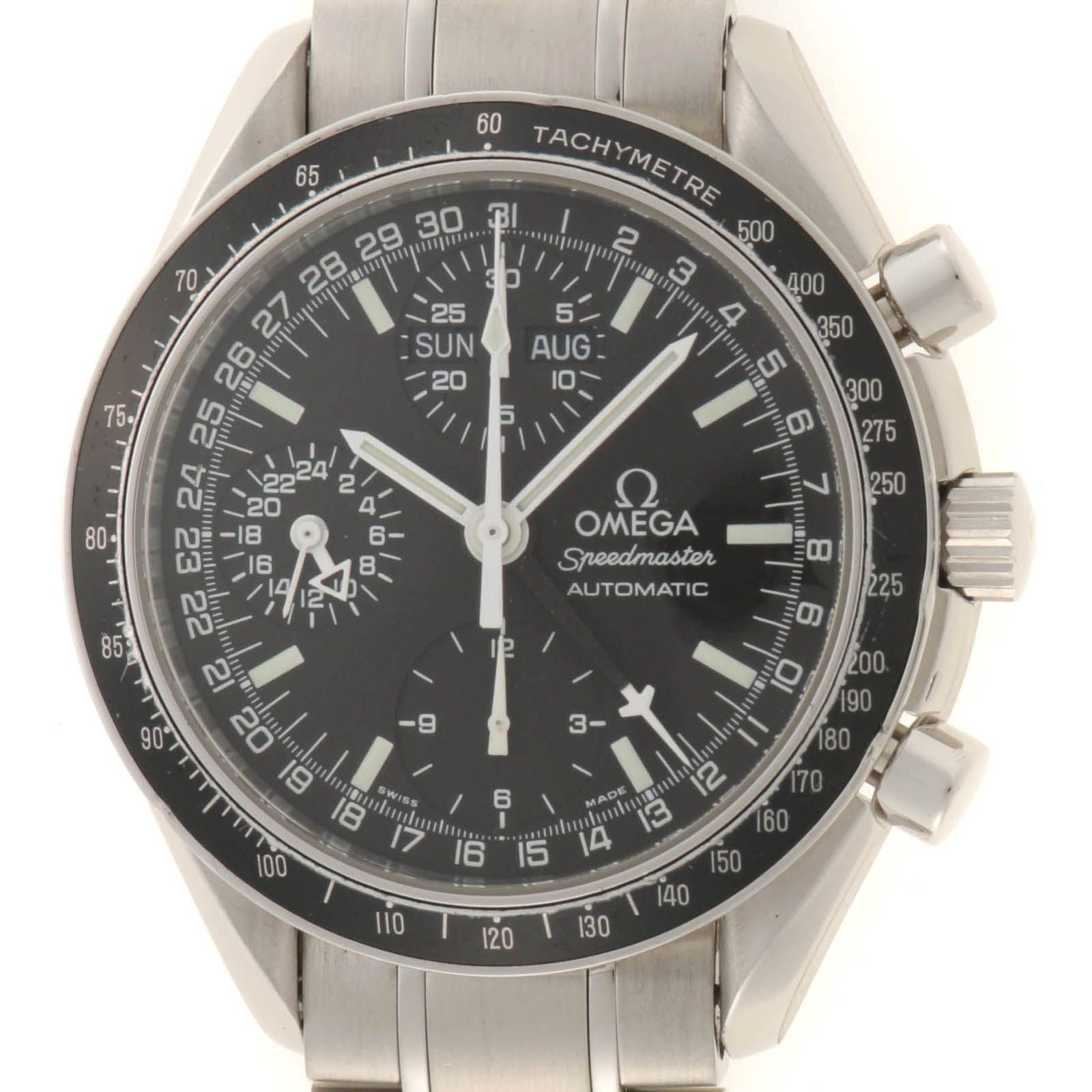OMEGA オメガ スピードマスター マーク40・コスモス 3520.50 腕時計 ブラック メンズ【中古】