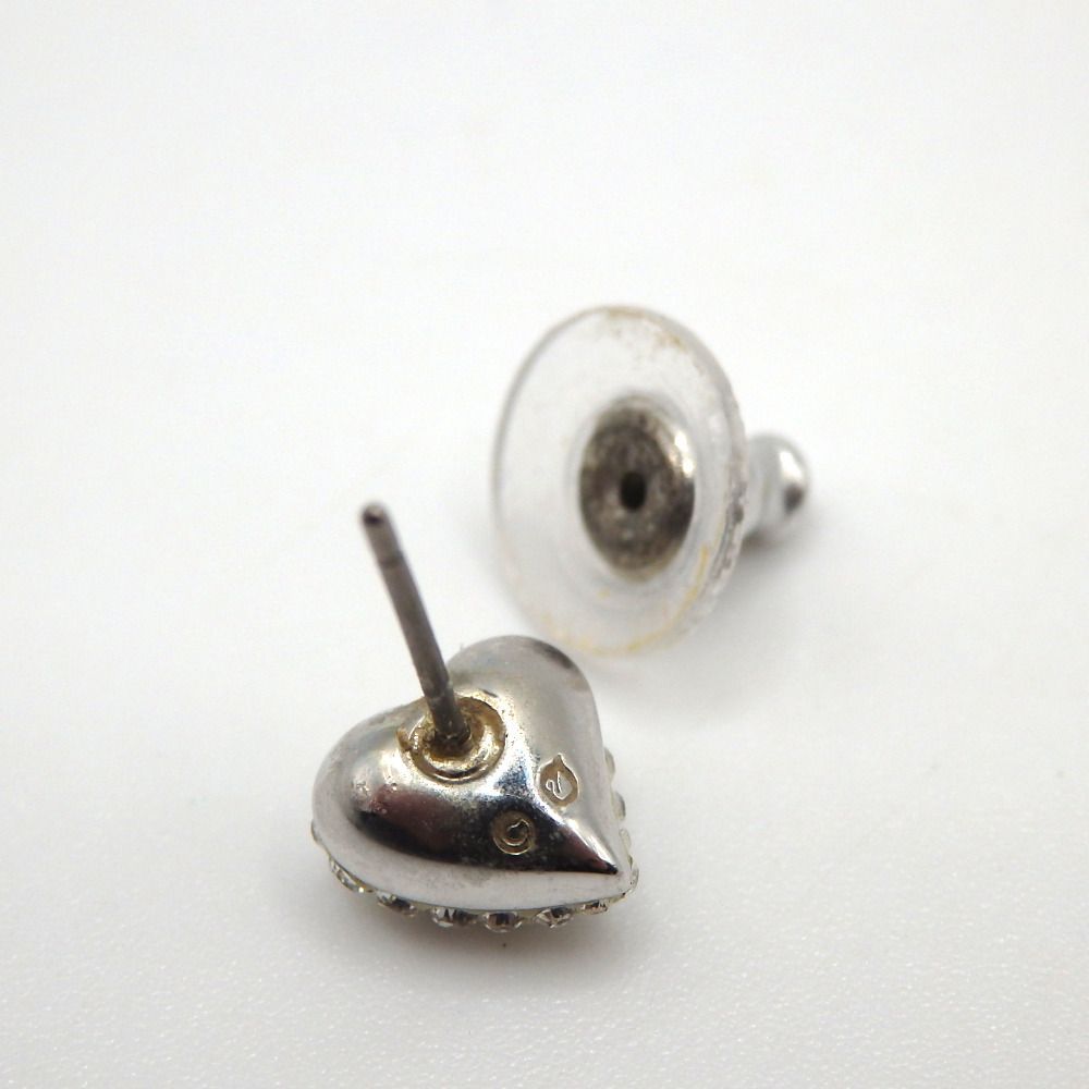 SWAROVSKI スワロフスキー ハートモチーフ ピアス クリスタルガラス 25