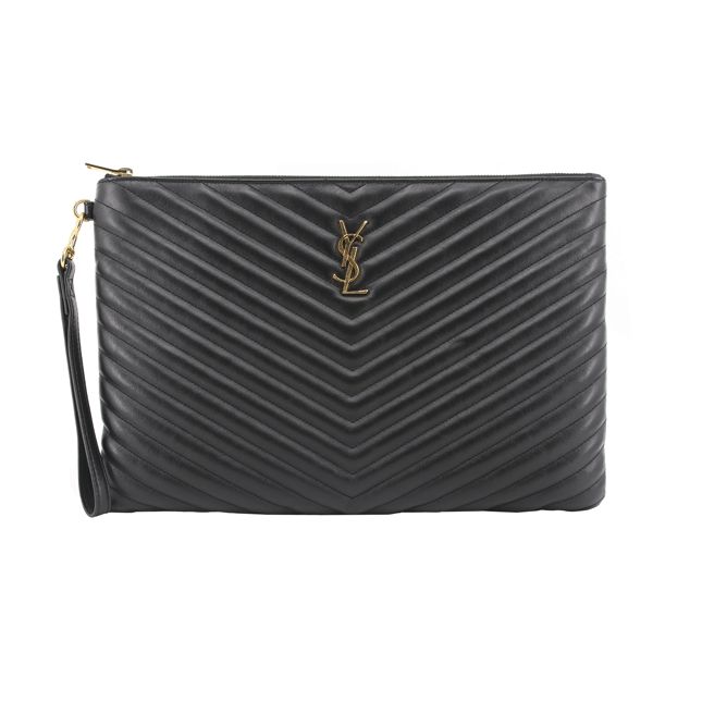 Saint Laurent サンローラン マトラッセ クラッチバッグ large₍ラージ) 440222