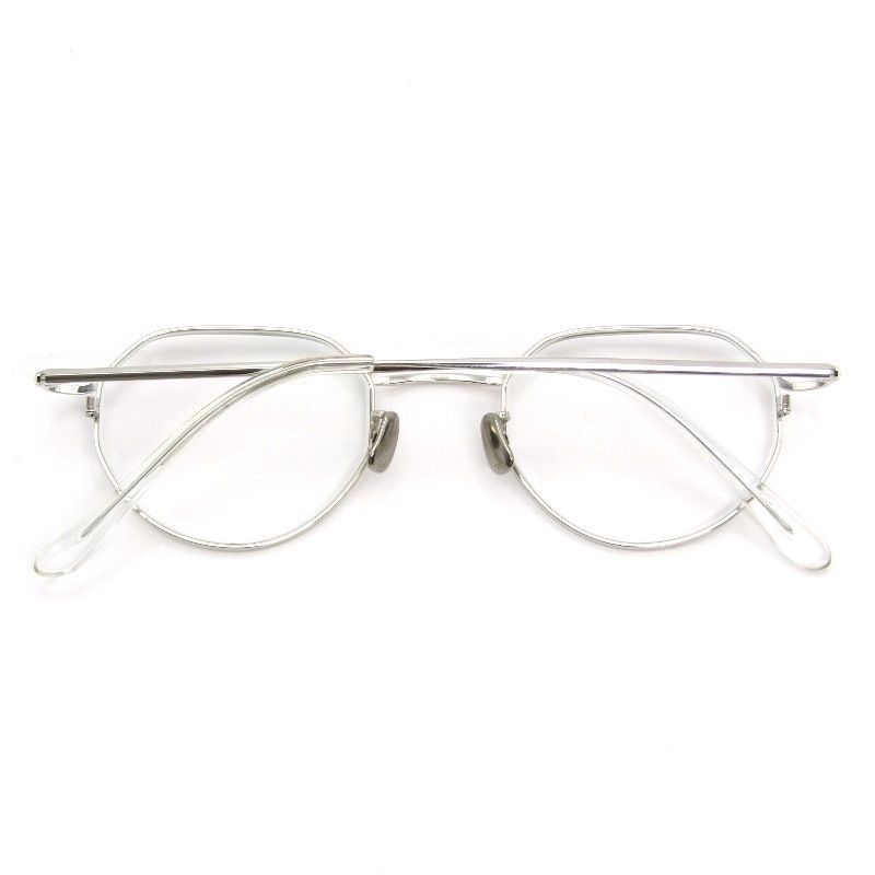 美品 EYEVAN7285 アイヴァン7285 メガネフレーム MODEL.1002 度入り