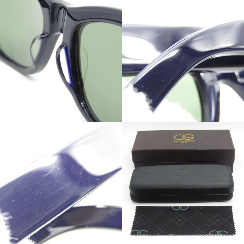 美品 OLIVER GOLDSMITH オリバーゴールドスミス サングラス CONSUL-g