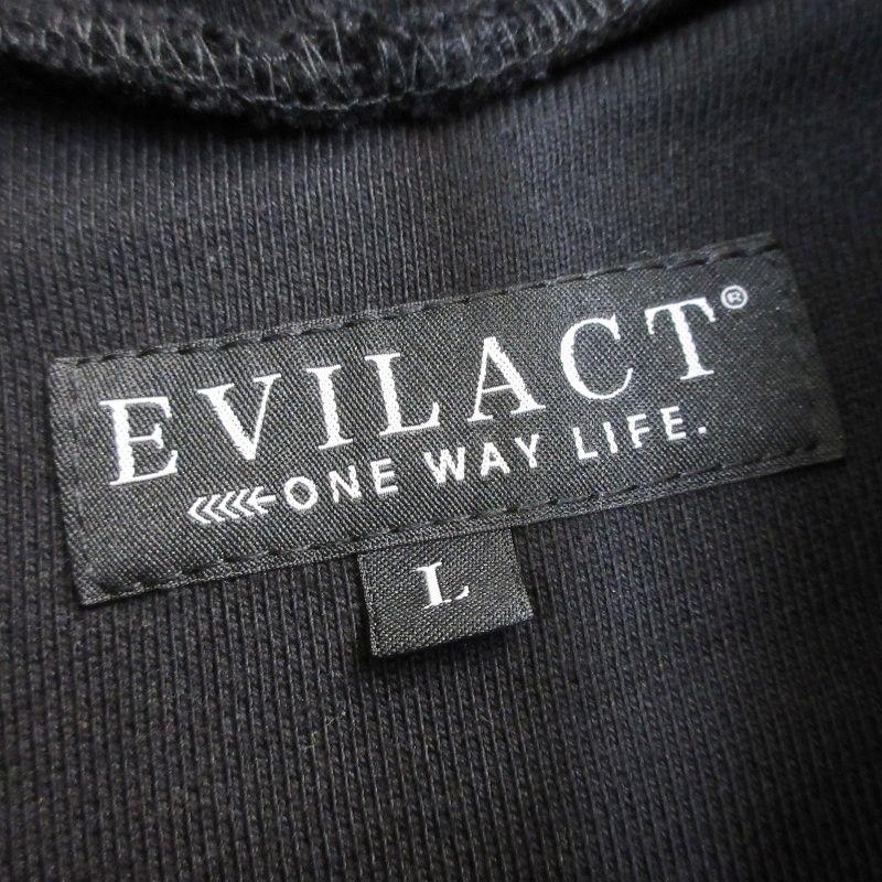 美品 EVILACT イーヴルアクト HEAVY HOODIE EA24-ACT2-T04 プル