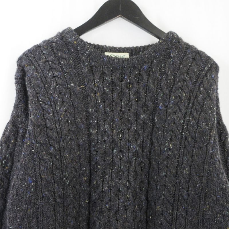 CARRAIG DONN キャレイグドン クルーネックニット アイルランド製