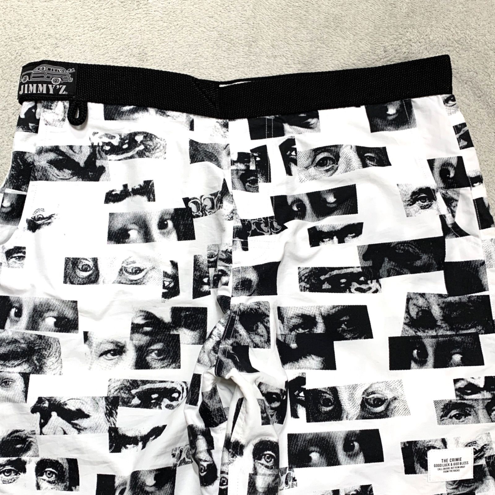 CRIMIE × JIMMY'Z MONO EYES BOARD SHORTS ショートパンツ ハーフ