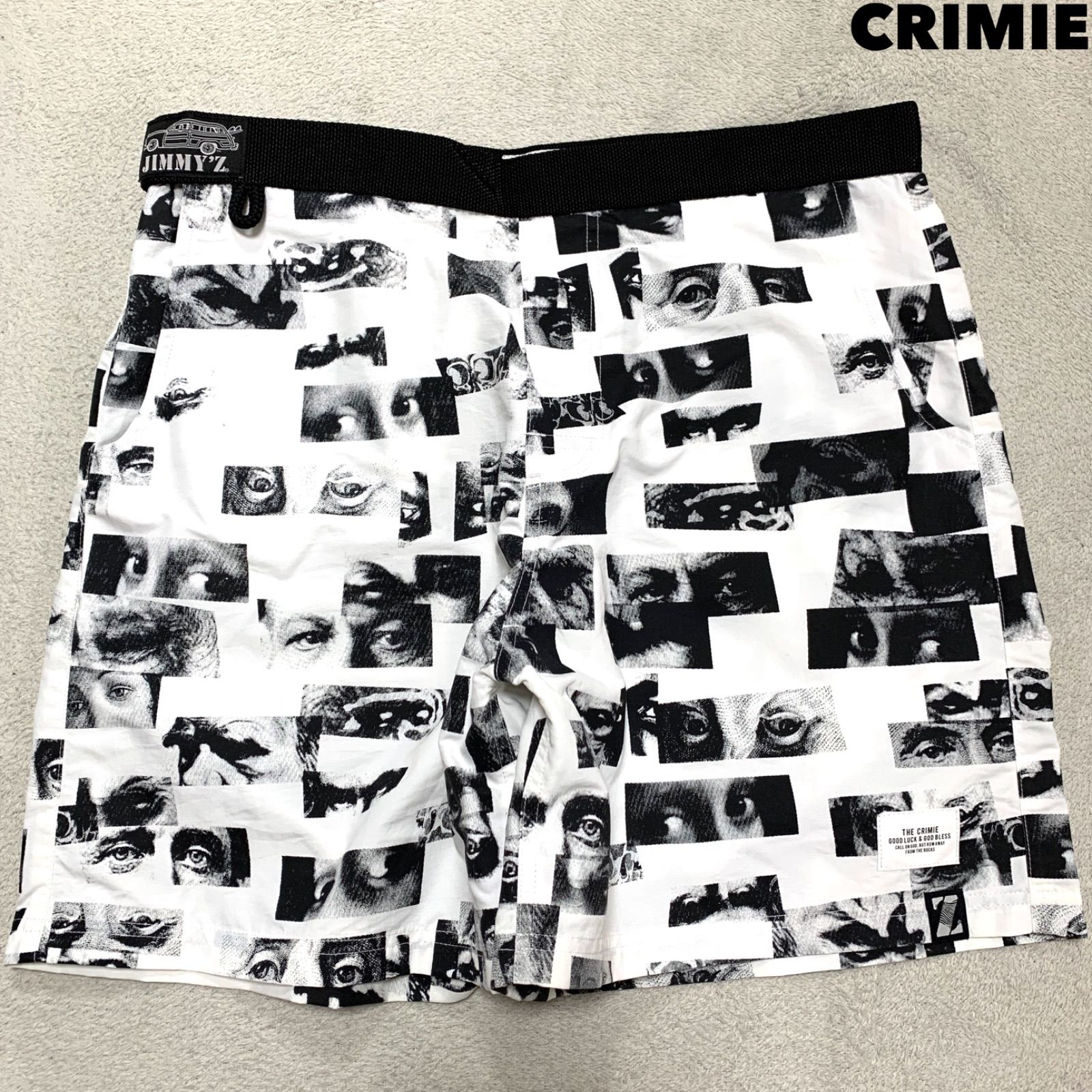パンツ JIMMY'Z CRIMIE MONO EYES BOARD SHORTS CRIMIE × JIMMY'Z MONO EYES BOARD SHORTS ショートパンツ ハーフ