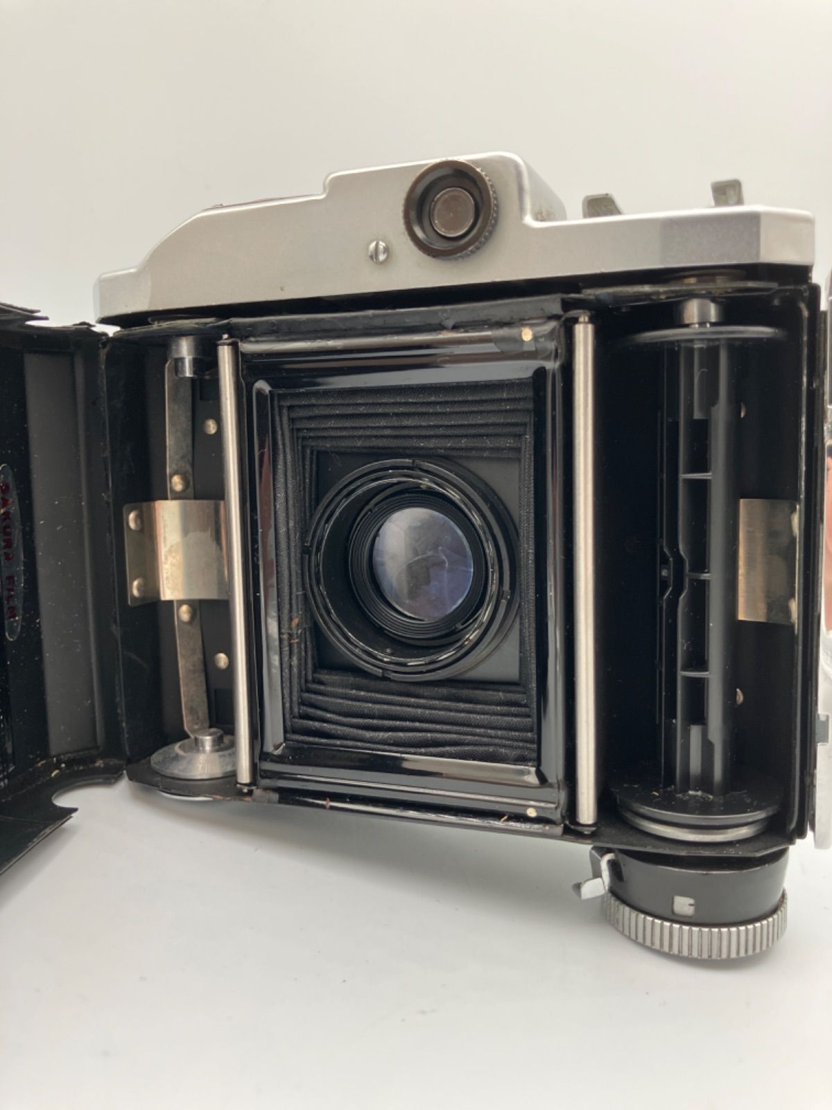 □ KONICA コニカ Pearl III 蛇腹カメラ - メルカリ