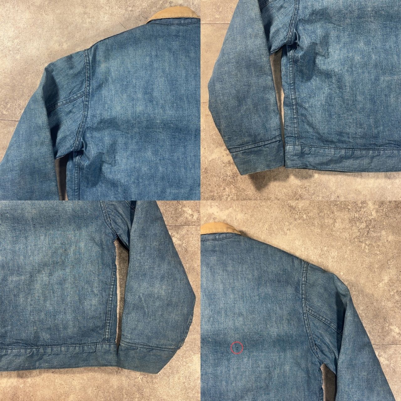 DEE CEE デニムカバーオール MADE IN USA ヴィンテージ 70's～ WASHINGTON DEE CEE デニムワークジャケット 38 カバーオール