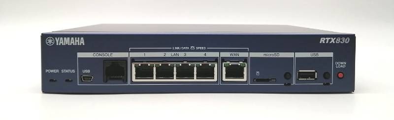 極美品 YAMAHA RTX830 ルーター - メルカリ