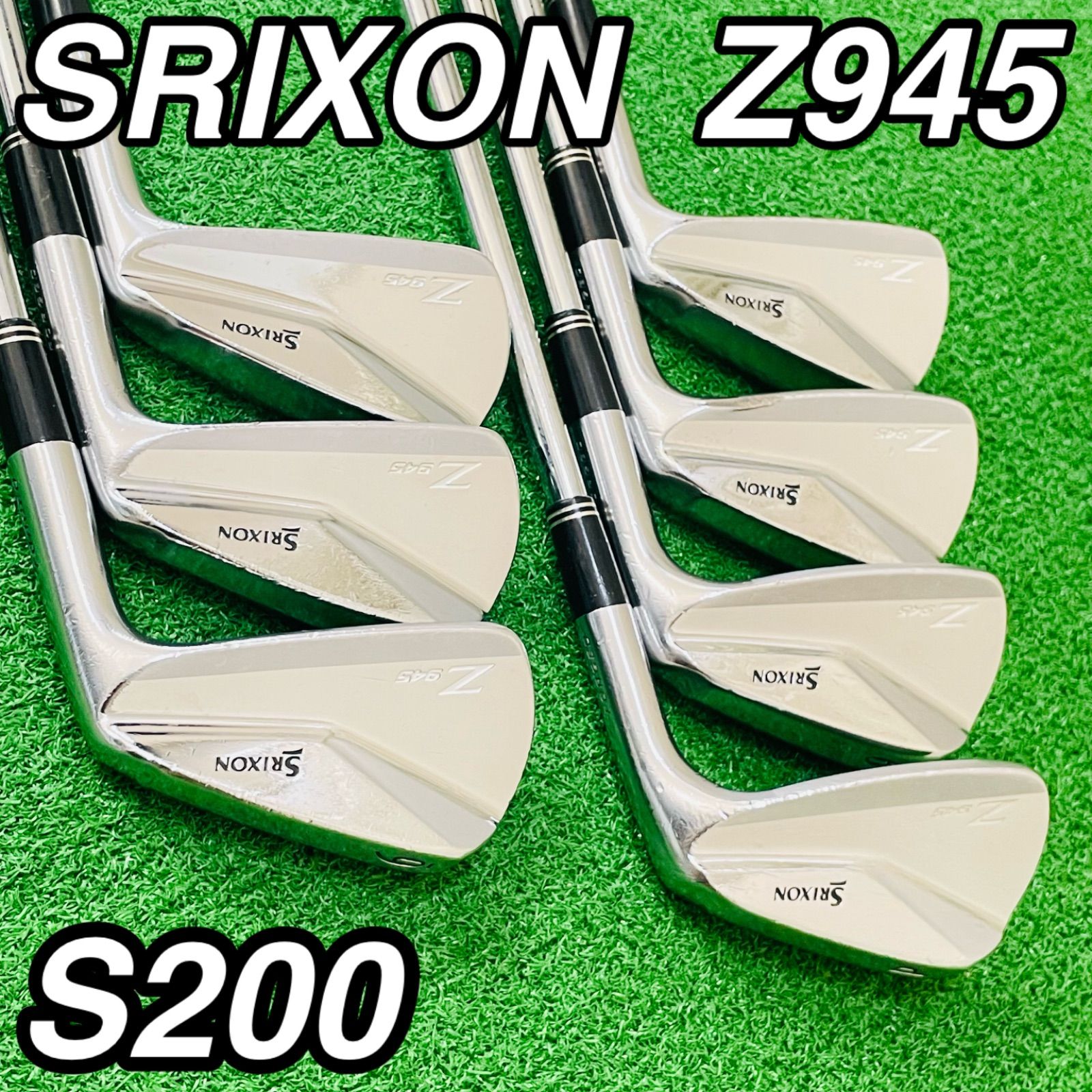 338 SRIXON Z945 スリクソン デザインチューニング Design Tuning DG-S200 4.5.6.7.8.9.P アイアン7本セット メンズ 右利き 送料無料