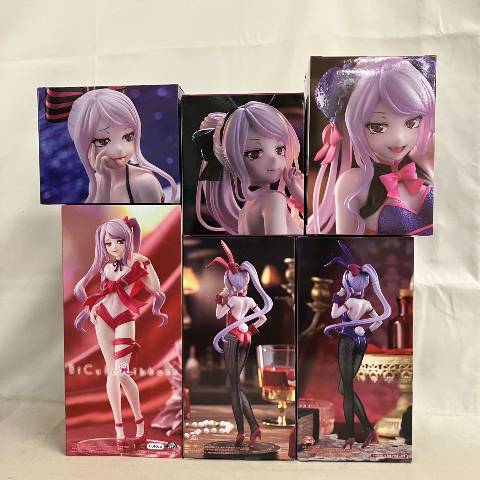 未開封 OVERLORD BiCute Ribbons Figure シャルティア 他 フィギュア 6