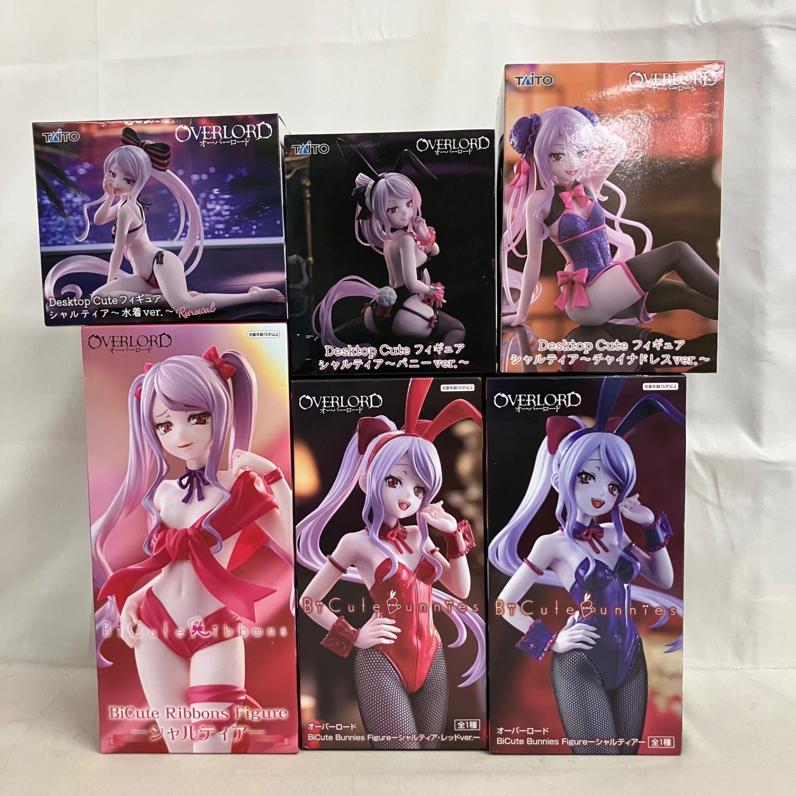 未開封 OVERLORD BiCute Ribbons Figure シャルティア 他 フィギュア 6