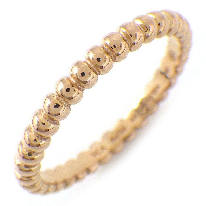 ヴァンクリーフ＆アーペル Van Cleef & Arpels リング ペルレ ゴールドパール スモール VCARPJMF00 K18PG 8.5号 / #49 【中古】