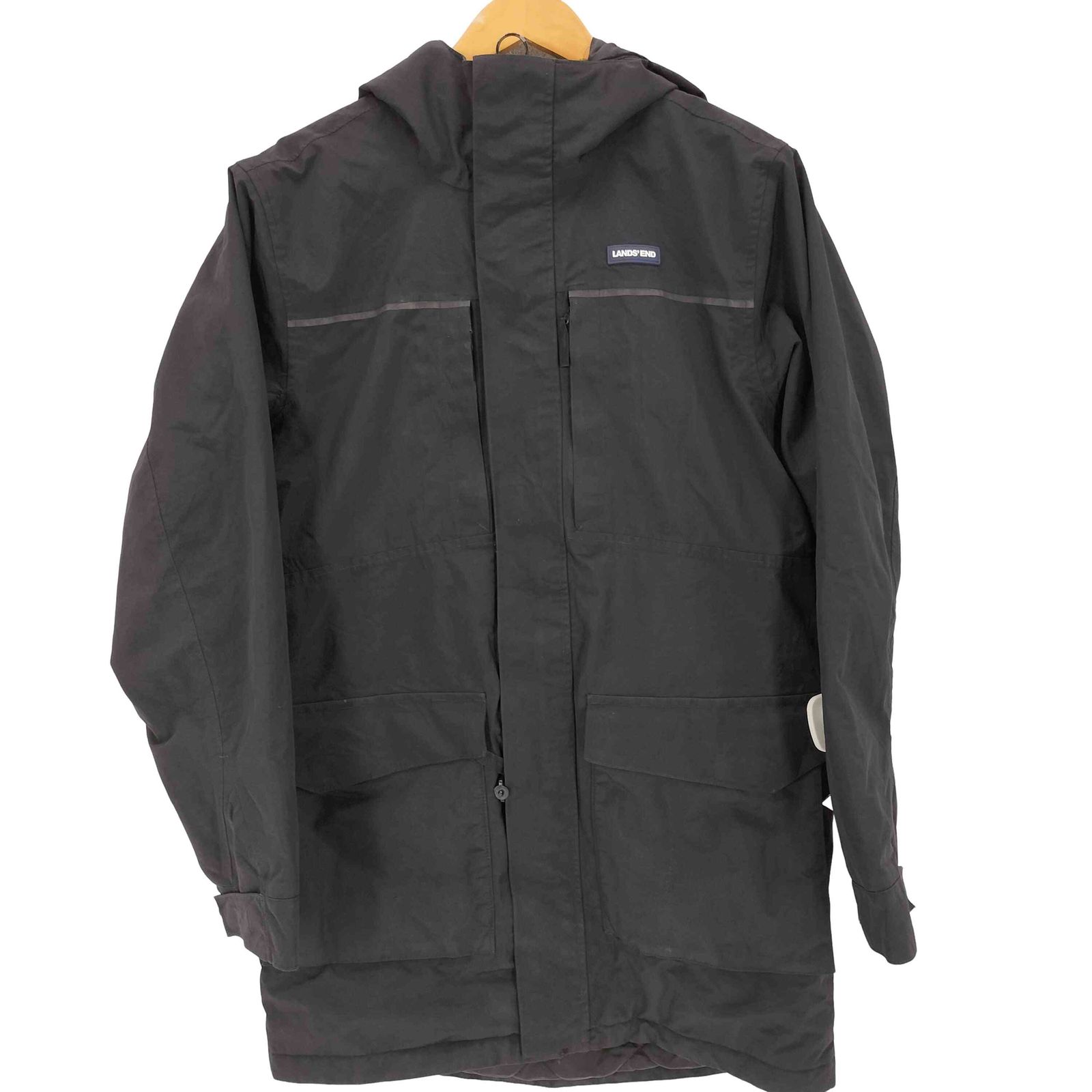 ランズエンド LANDS END フーデッドジャケット メンズ JPN：S - メルカリ