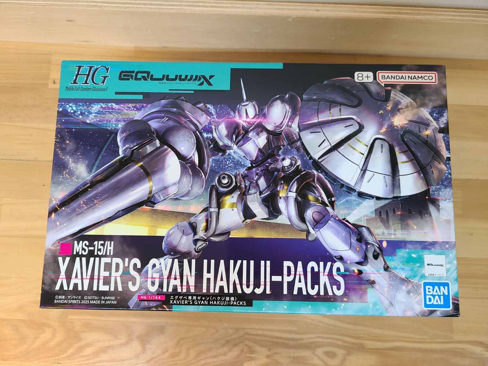 未組立 HG 1/144 機動戦士Gundam GQuuuuuuX エグザベ専用ギャン(ハクジ