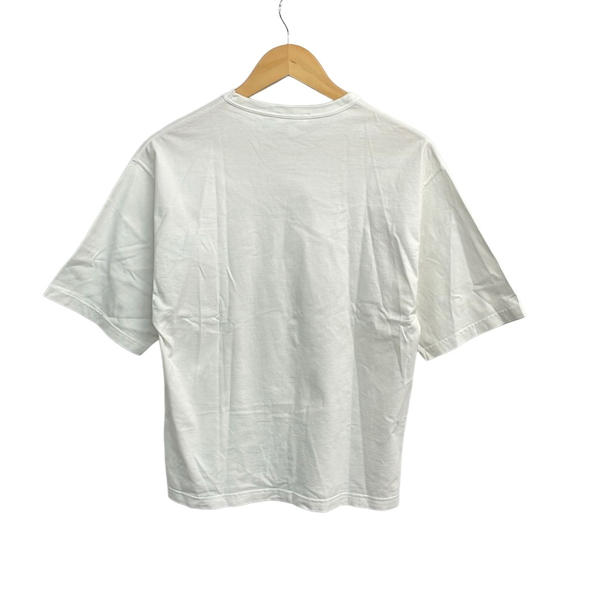HYKE ハイク　半袖Tシャツ サイズ2 ホワイト(クリーニング済み) HYKE(ハイク) 半袖Tシャツ サイズ2 M レディース美品 - 白 クルー