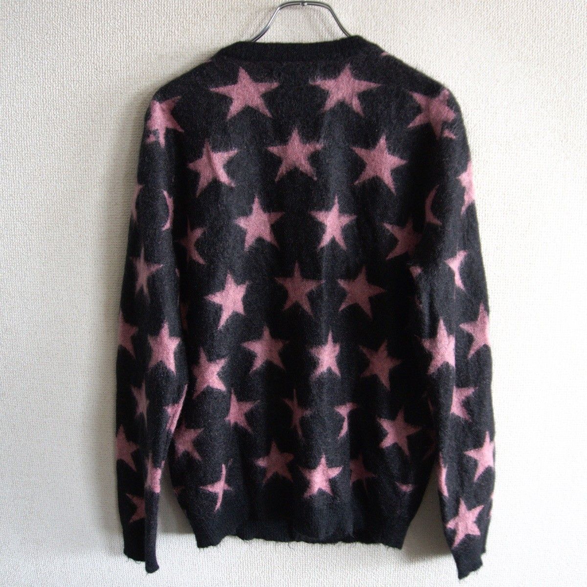 美品】WACKO MARIA【スター柄 モヘアカーディガン】M ワコマリア