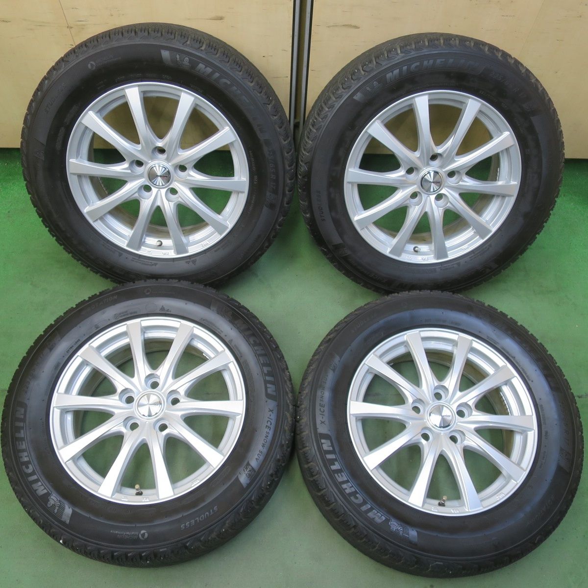 バリ溝！24年！キレイ！9分◎40系 アルファード 等 225/65R17