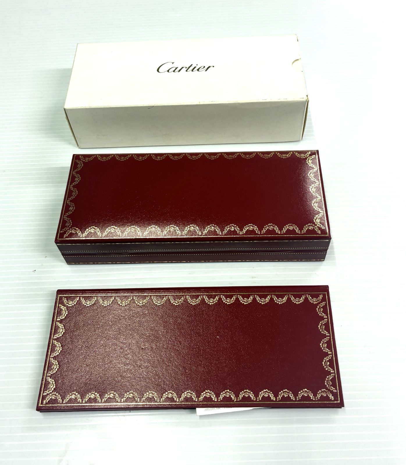 Cartier カルティエ 空箱 保存箱 ショッパー 紙袋 4点セット