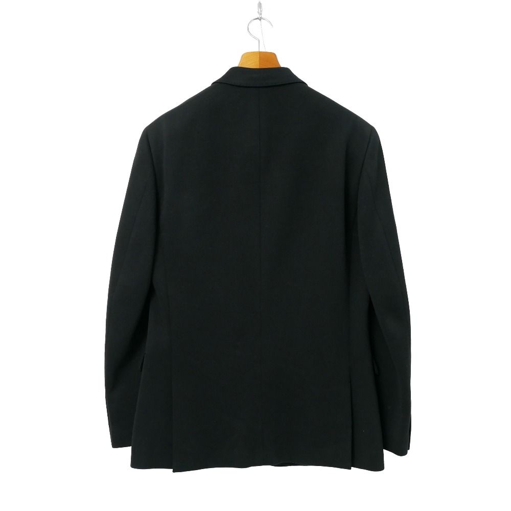 ポロラルフローレン エンブレム 2Bテーラードジャケット ブラック サイズ2 □美品□RALPH LAUREN ラルフローレン ブラックレーベル テーラード