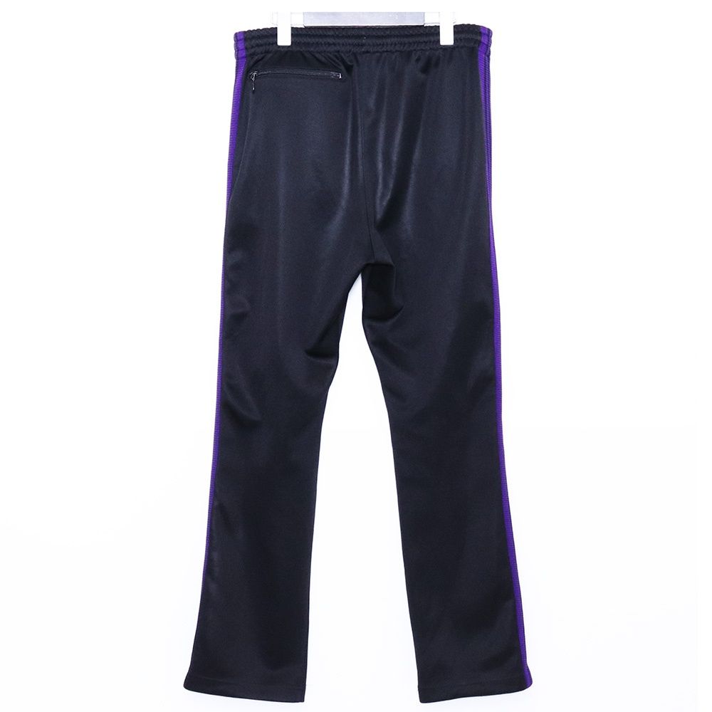 NEEDLES Narrow Track Pant Poly Smooth Mサイズ ブラックパープル