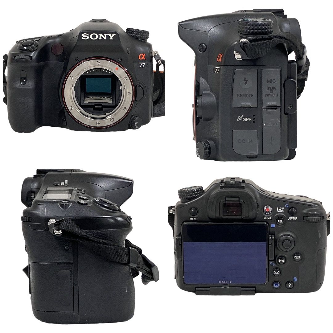 SONY α77 SLT-A77V ボディ デジタル一眼レフカメラ レンズ DT SAL1650
